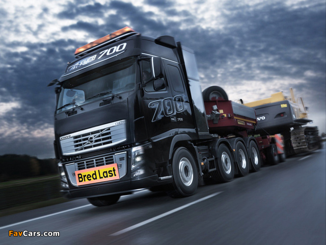 Volvo FH16 700 8x4 2009 pictures (640 x 480)