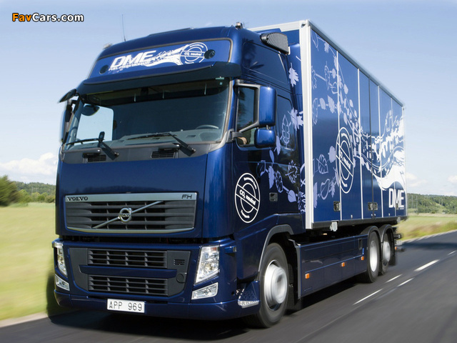 Volvo FH D13 Bio-DME 6x2 2010 photos (640 x 480)