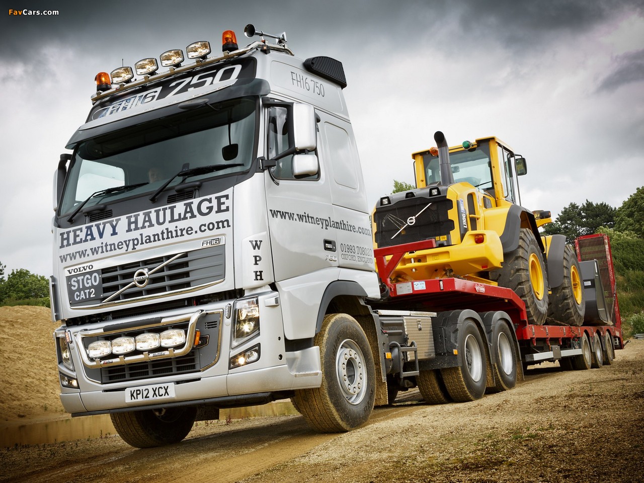 Volvo FH16 750 6x4 UK-spec 2011 wallpapers (1280 x 960)