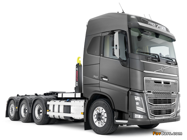 Volvo FH16 750 8x4 2012 photos (640 x 480)