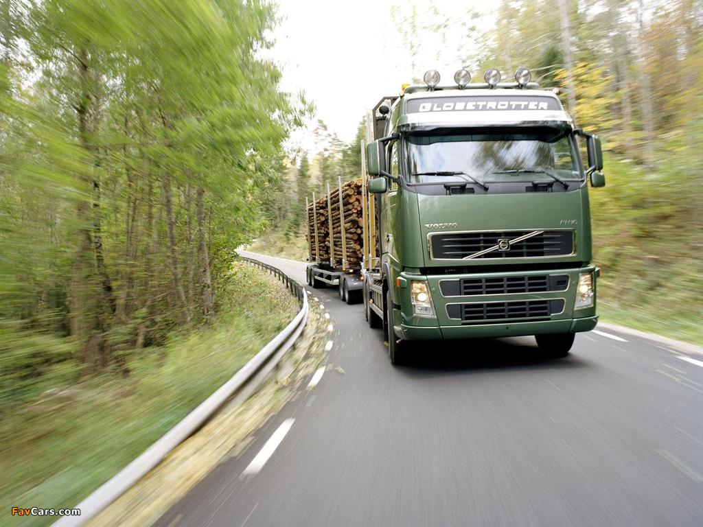 Volvo FH16 Timber Truck 2003–08 wallpapers (1024 x 768)