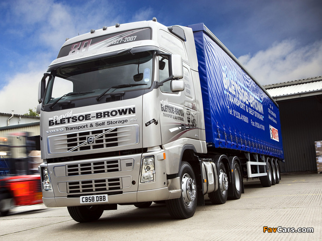 Volvo FH16 80th Anniversary UK-spec 2007 wallpapers (640 x 480)