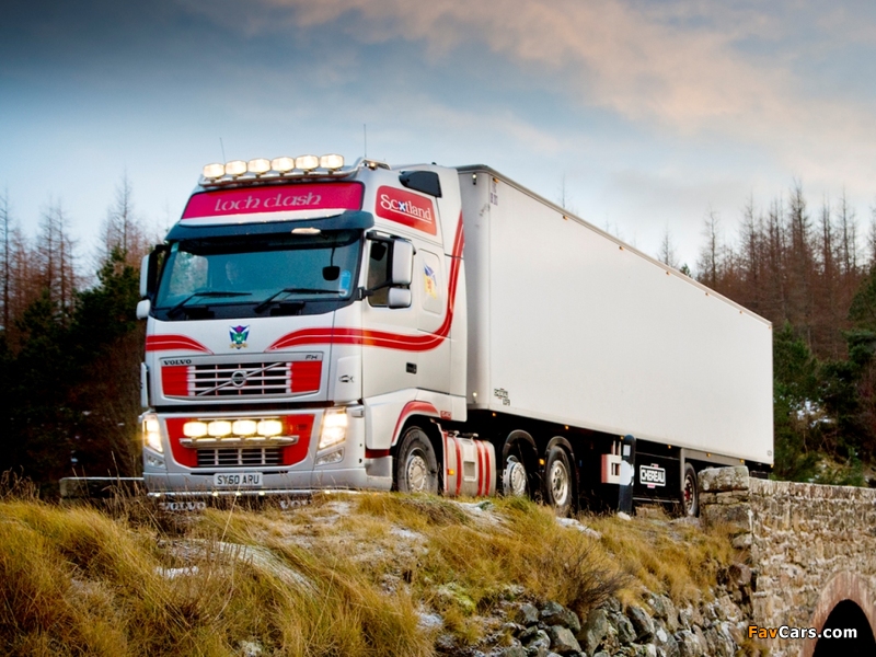 Volvo FH 540 6x2 UK-spec 2008 wallpapers (800 x 600)