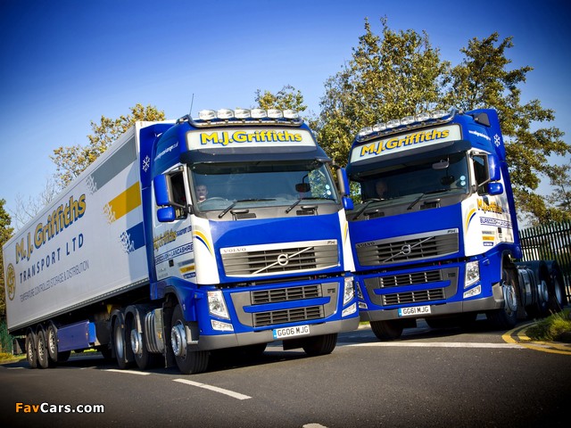 Volvo FH 500 6x2 UK-spec 2008 wallpapers (640 x 480)