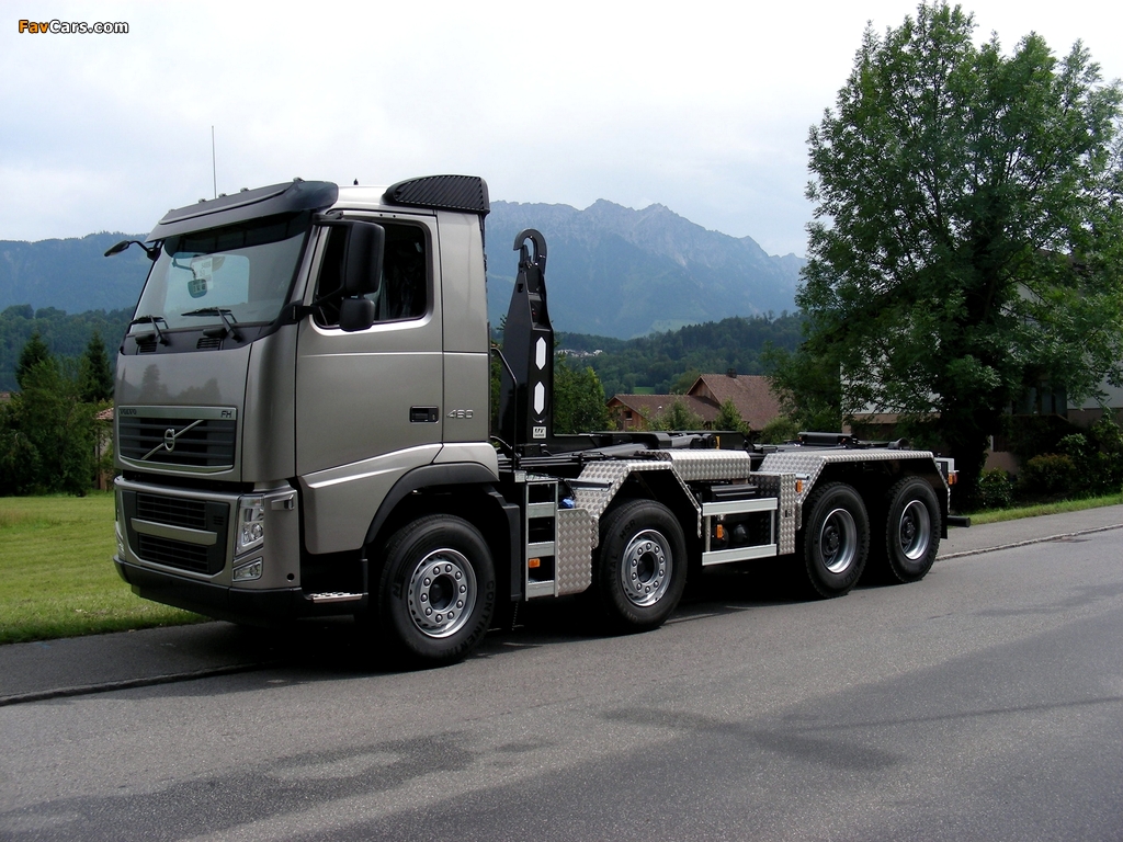 Volvo FH 480 8x4 2008 wallpapers (1024 x 768)