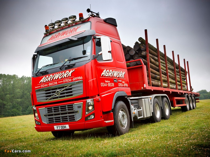 Volvo FH16 700 6x4 UK-spec 2008 wallpapers (800 x 600)