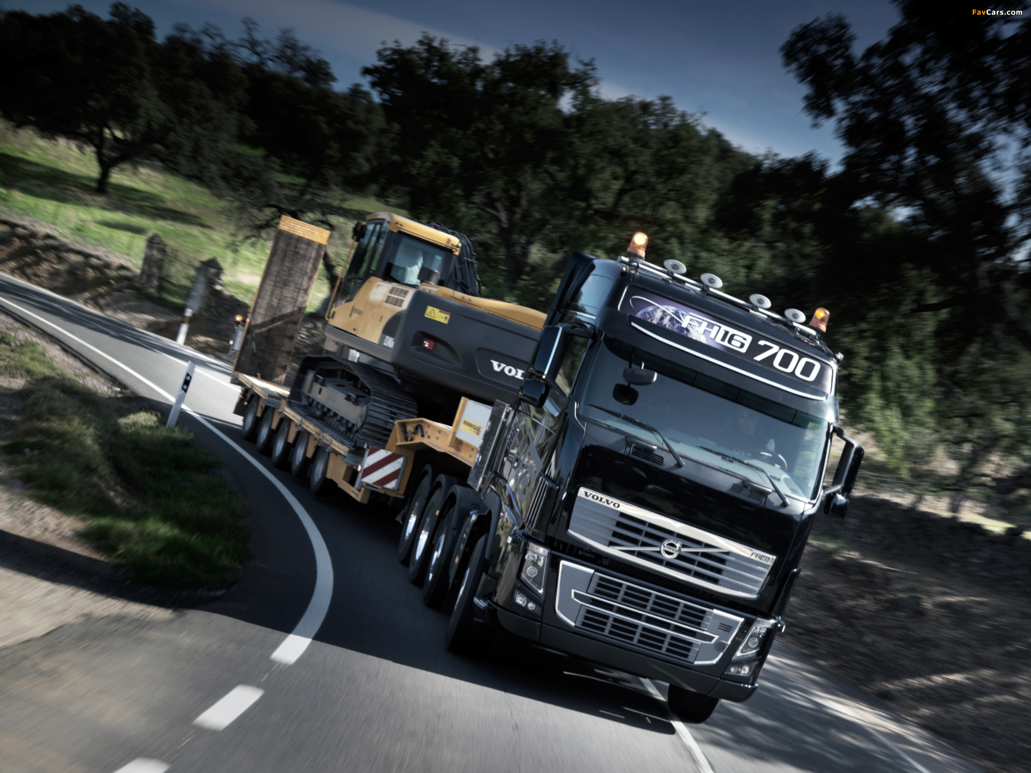 Volvo FH16 700 8x4 2009 wallpapers (2048 x 1536)