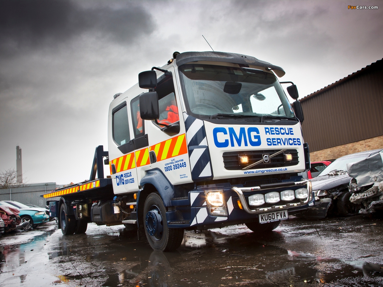 Volvo FL Crew Cab Wrecker UK-spec 2011 wallpapers (1280 x 960)