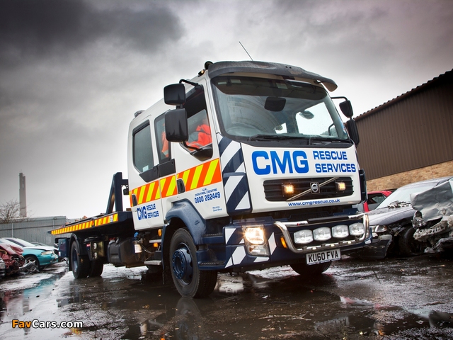 Volvo FL Crew Cab Wrecker UK-spec 2011 wallpapers (640 x 480)