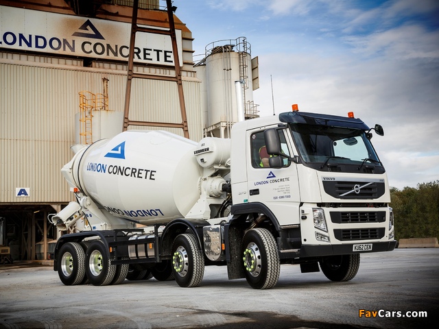 Pictures of Volvo FM 370 8x4 Mixer UK-spec 2010–13 (640 x 480)