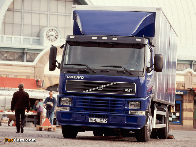 Volvo FM7 4x2 1998–2001 photos (640 x 480)