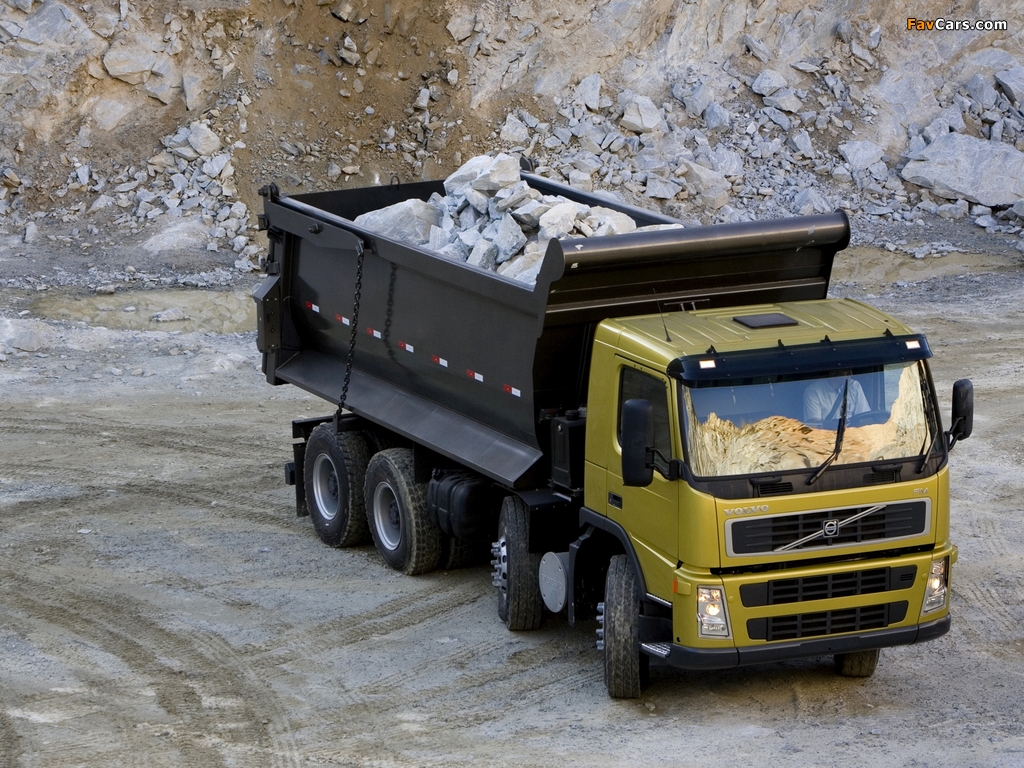 Volvo FM 8x4 Tipper 2006–08 pictures (1024 x 768)