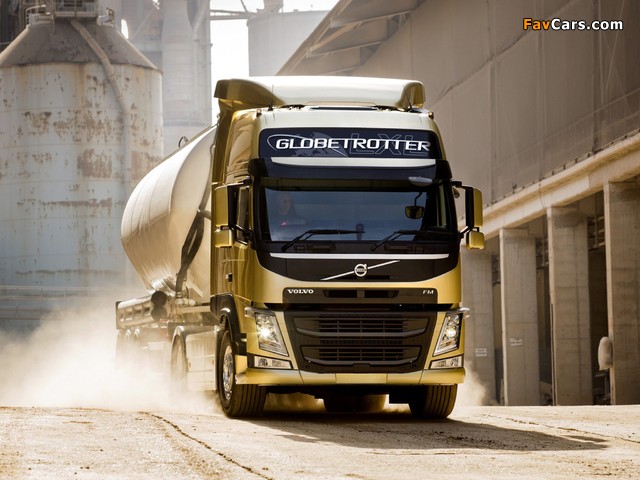 Volvo FM 410 4x2 UK-spec 2013 wallpapers (640 x 480)