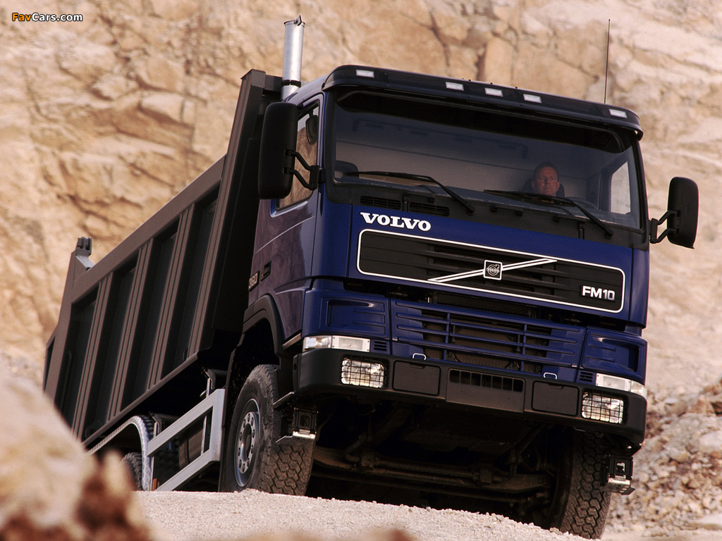 Volvo FM10 6x6 Tipper 1998–2003 wallpapers (1024 x 768)