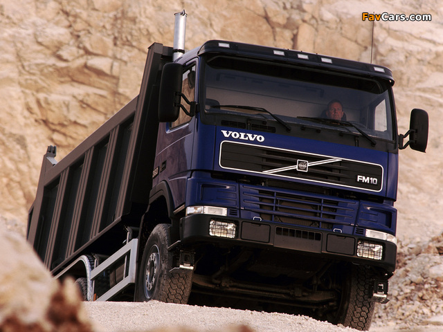 Volvo FM10 6x6 Tipper 1998–2003 wallpapers (640 x 480)