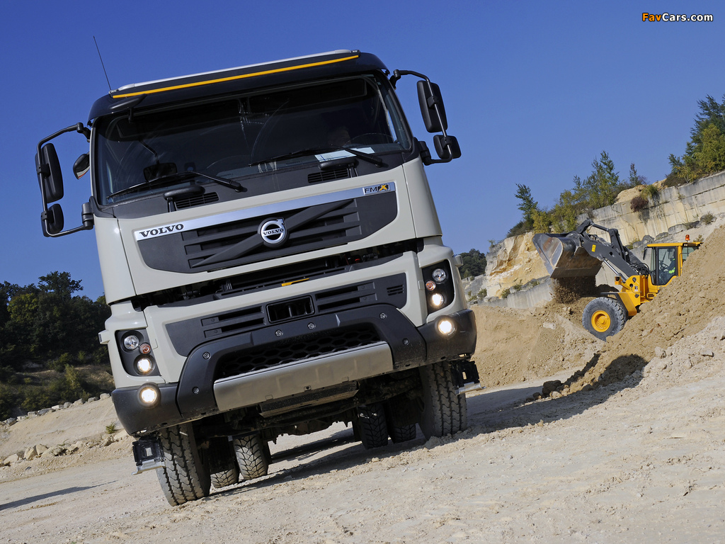 Images of Volvo FMX 6x4 2010 (1024 x 768)