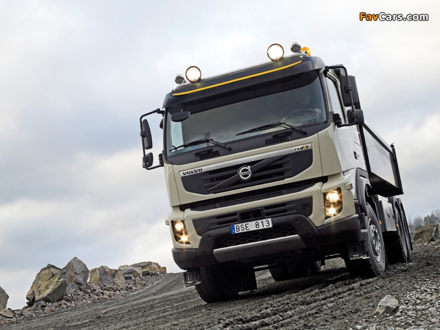 Pictures of Volvo FMX 6x4 2010 (640 x 480)