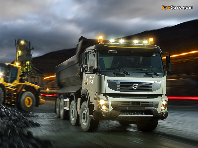 Volvo FMX 8x4 2010 images (640 x 480)