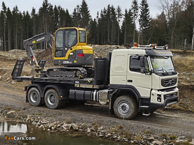 Volvo FMX 6x4 2010 pictures (640 x 480)