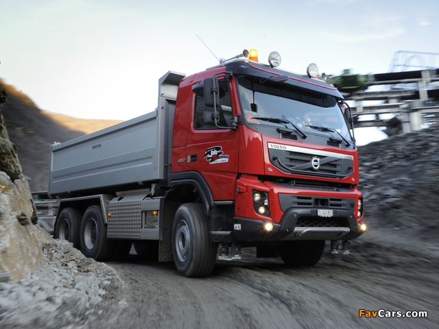 Volvo FMX 6x4 2010 pictures (640 x 480)