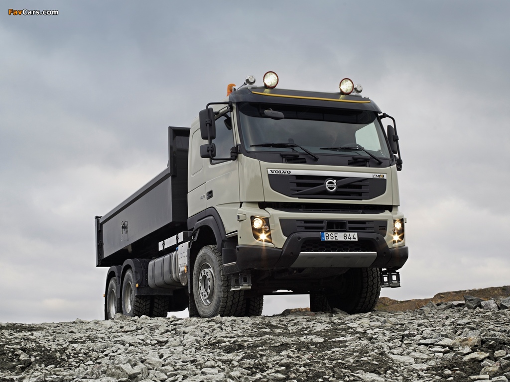 Volvo FMX 6x4 2010 pictures (1024 x 768)
