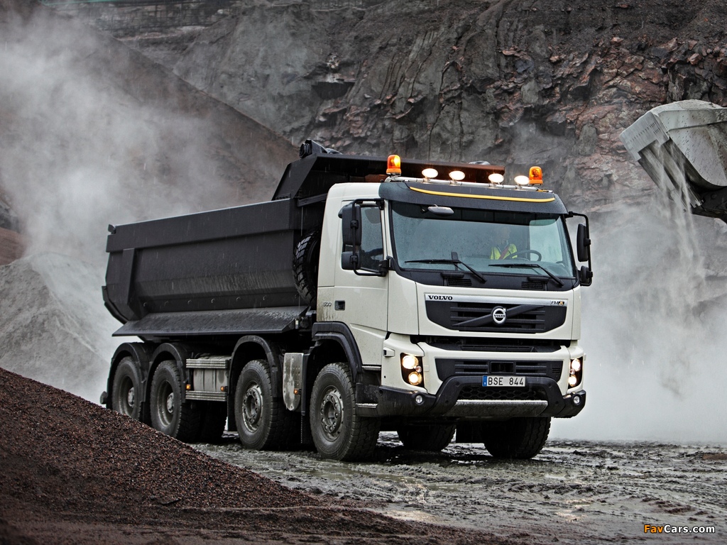 Volvo FMX 8x4 2010 pictures (1024 x 768)