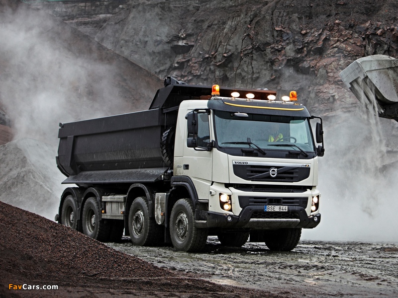 Volvo FMX 8x4 2010 pictures (800 x 600)