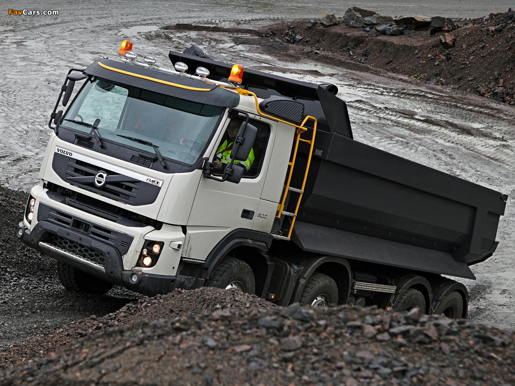 Volvo FMX 8x4 2010 wallpapers (1024 x 768)