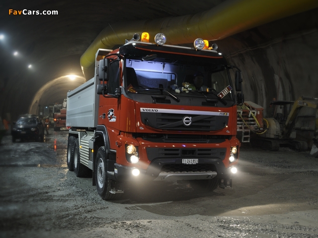 Volvo FMX 6x4 2010 wallpapers (640 x 480)