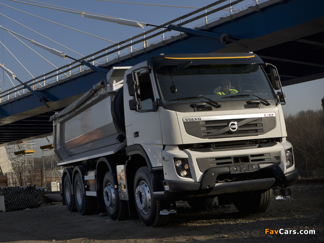 Volvo FMX 8x4 2010 wallpapers (640 x 480)