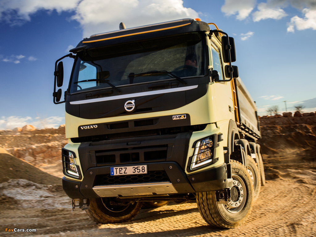 Volvo FMX 8x4 2013 pictures (1024 x 768)