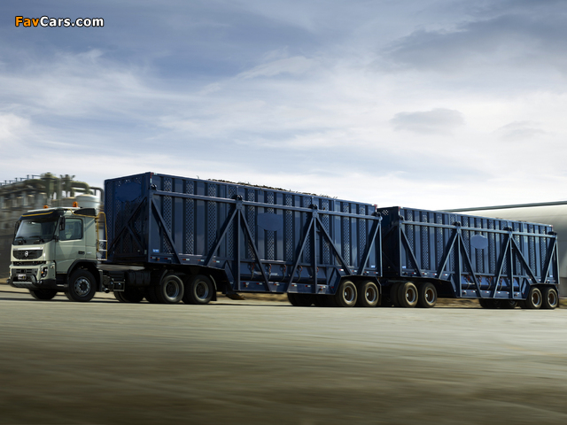 Volvo FMX 6x4 2010 wallpapers (640 x 480)