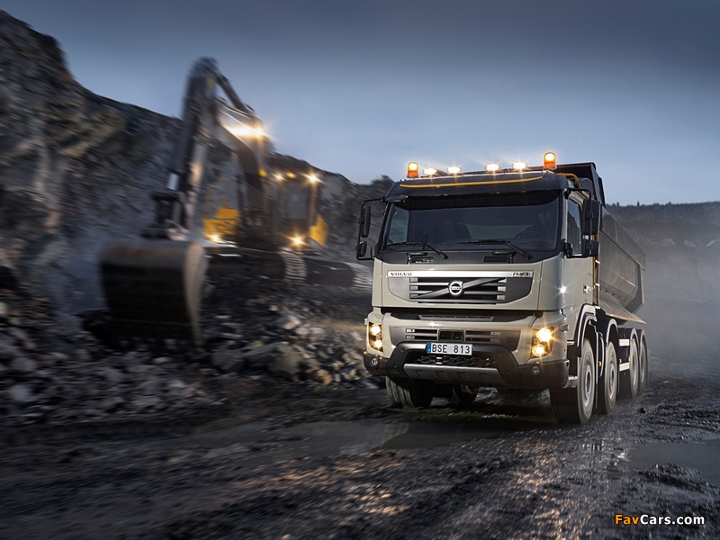 Volvo FMX 8x4 2010 wallpapers (800 x 600)