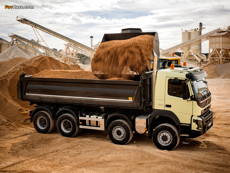Volvo FMX 8x4 2013 wallpapers (800 x 600)