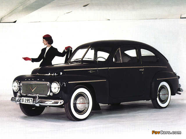 Volvo PV444 L 1957–58 wallpapers (640 x 480)