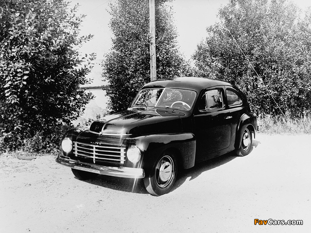 Volvo PV444A 1944 pictures (640 x 480)