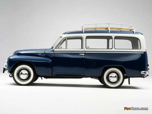 Pictures of Volvo PV445 Duett 1958 (640 x 480)