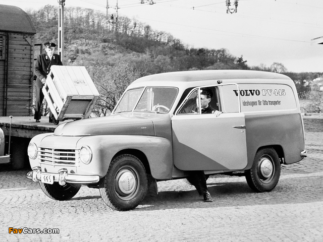 Volvo PV445 DS Duett 1958–60 wallpapers (640 x 480)