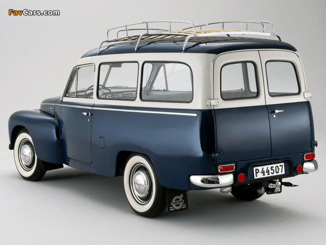 Volvo PV445 Duett 1958 wallpapers (640 x 480)