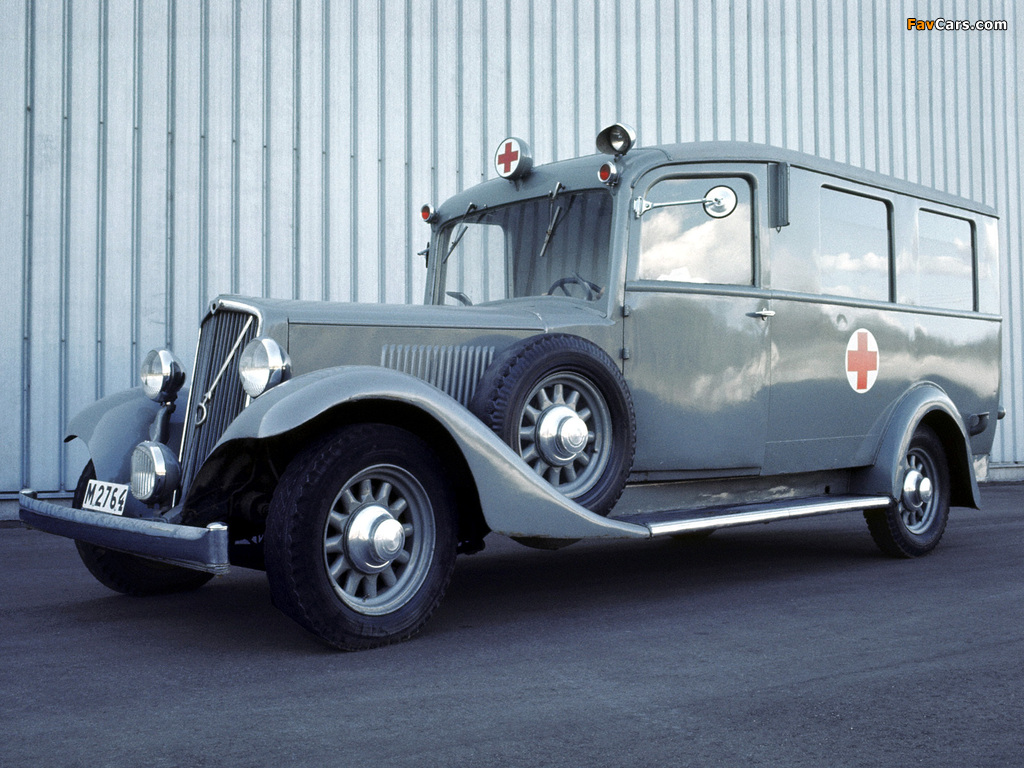 Pictures of Volvo PV650 Ambulance 1934 (1024 x 768)
