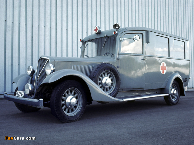 Pictures of Volvo PV650 Ambulance 1934 (640 x 480)
