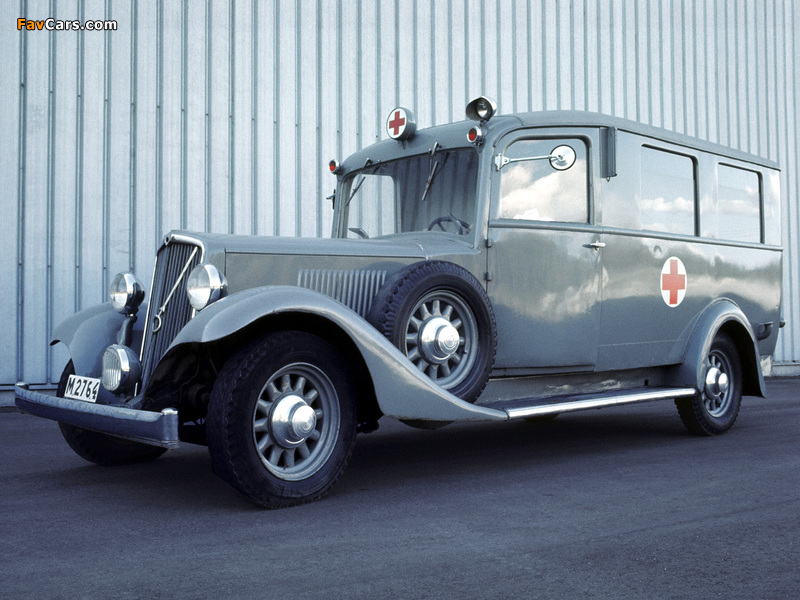 Pictures of Volvo PV650 Ambulance 1934 (800 x 600)