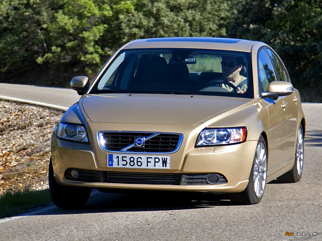 Images of Volvo S40 2.0D 2007–09 (1024 x 768)