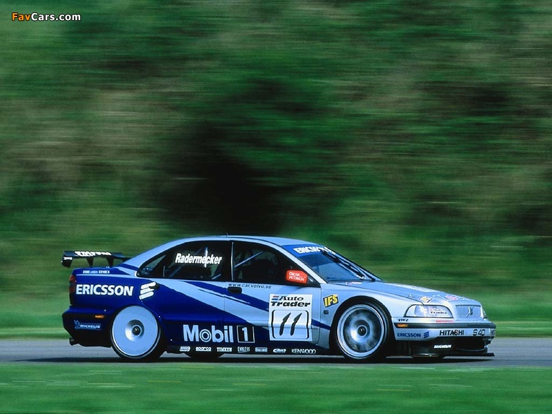 TWR Volvo S40 BTCC 1997–99 pictures (800 x 600)