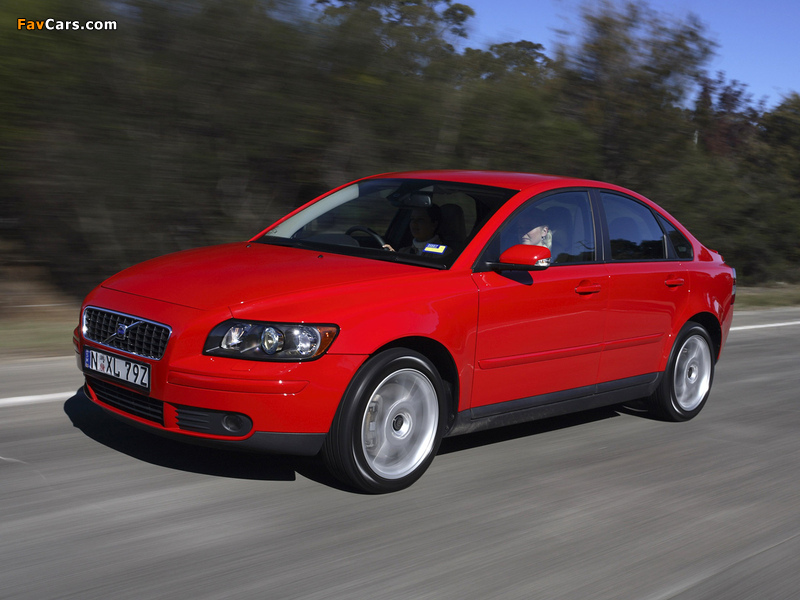 Volvo S40 T5 AWD AU-spec 2004–07 wallpapers (800 x 600)