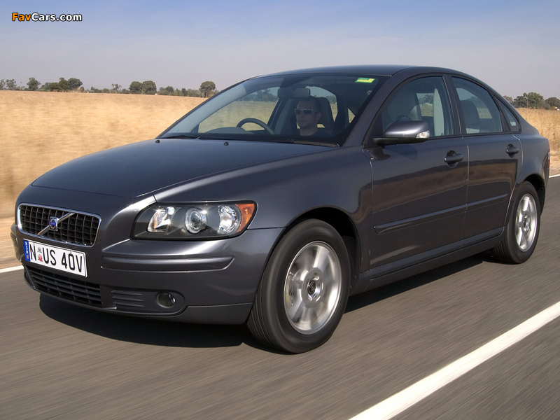 Volvo S40 AU-spec 2004–07 wallpapers (800 x 600)