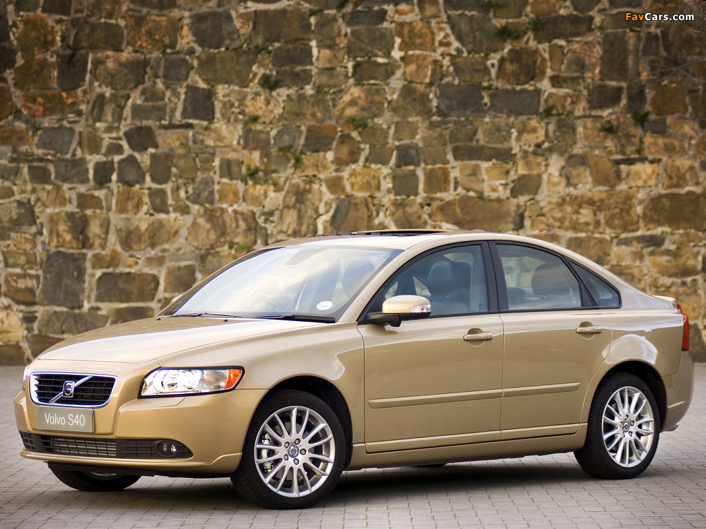 Volvo S40 T5 ZA-spec 2007–09 images (1024 x 768)