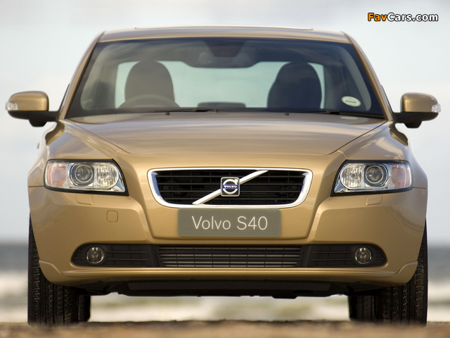 Volvo S40 T5 ZA-spec 2007–09 wallpapers (640 x 480)