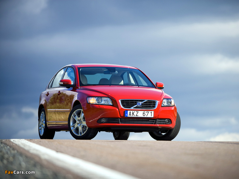 Volvo S40 T5 2007–09 wallpapers (800 x 600)