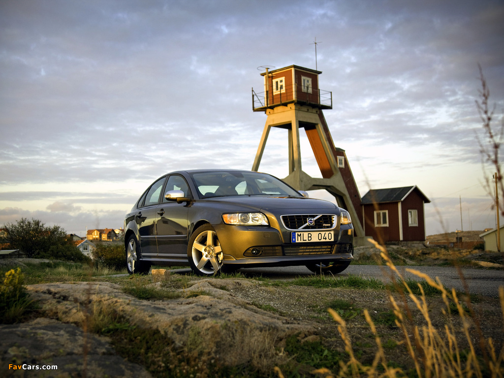 Volvo S40 R-Design 2008–09 images (1024 x 768)